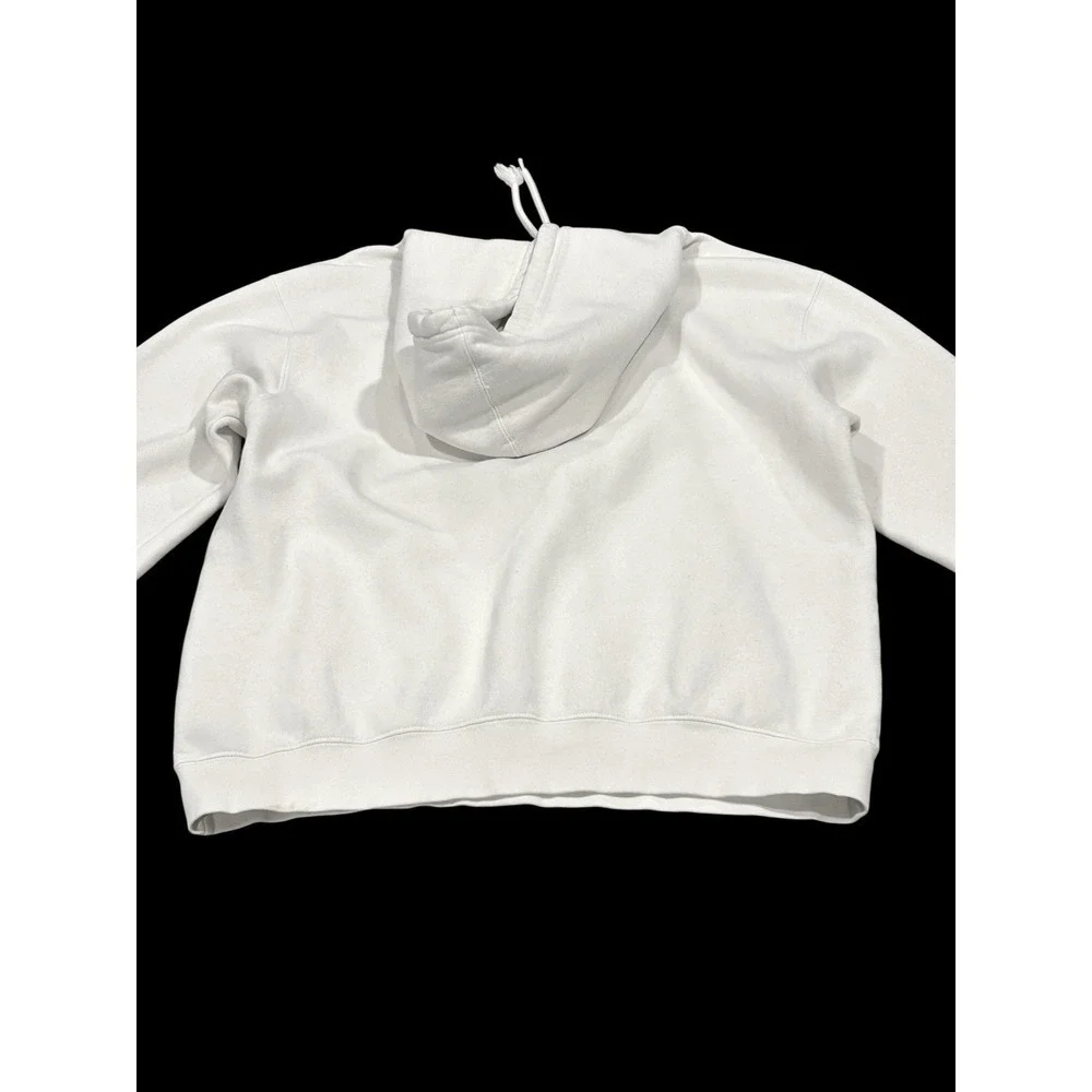 Adidas Originals Taped White Fleece Hoodie Men's Size Large